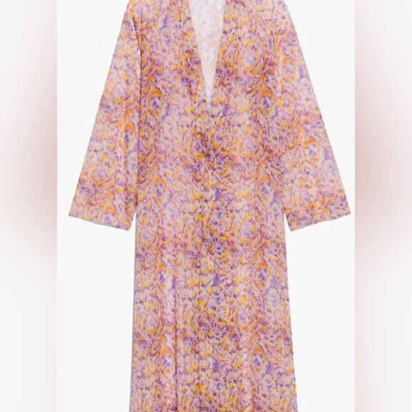 Savage x Fenty Colorful Mesh Duster Robe - Picture 11 of 12